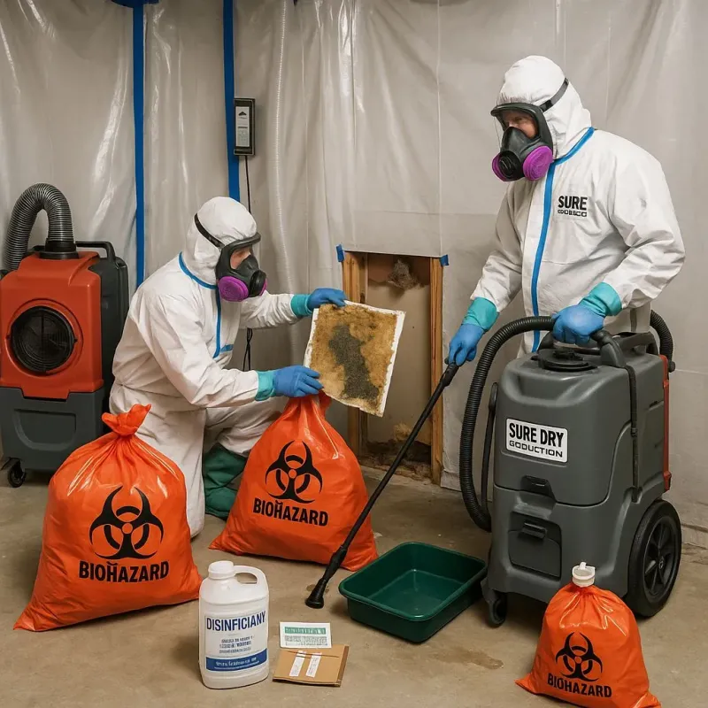Contaminated Water Handling Protocols process in Buckingham, VA
